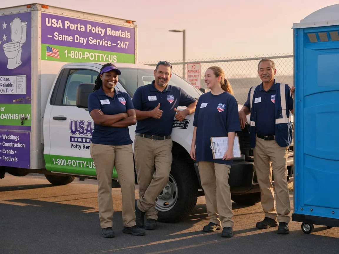Porta Potty Rental company in Smiths Creek, MI